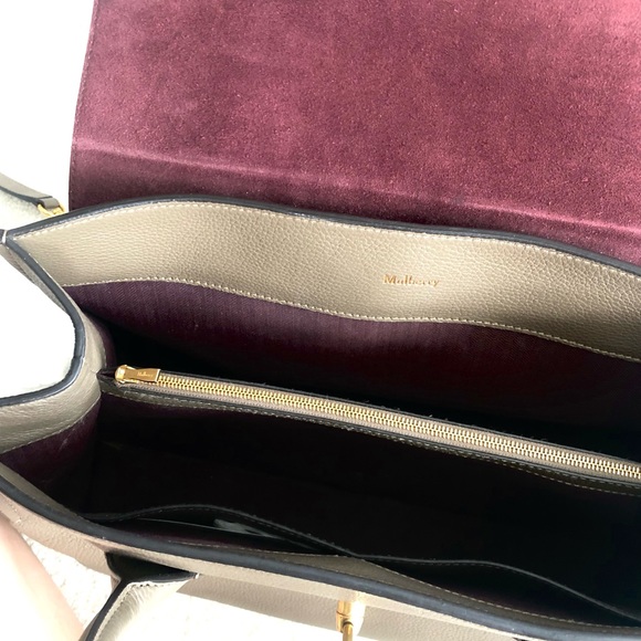 Mulberry - Small seaton bag in classic grey. - Picture 6 of 9